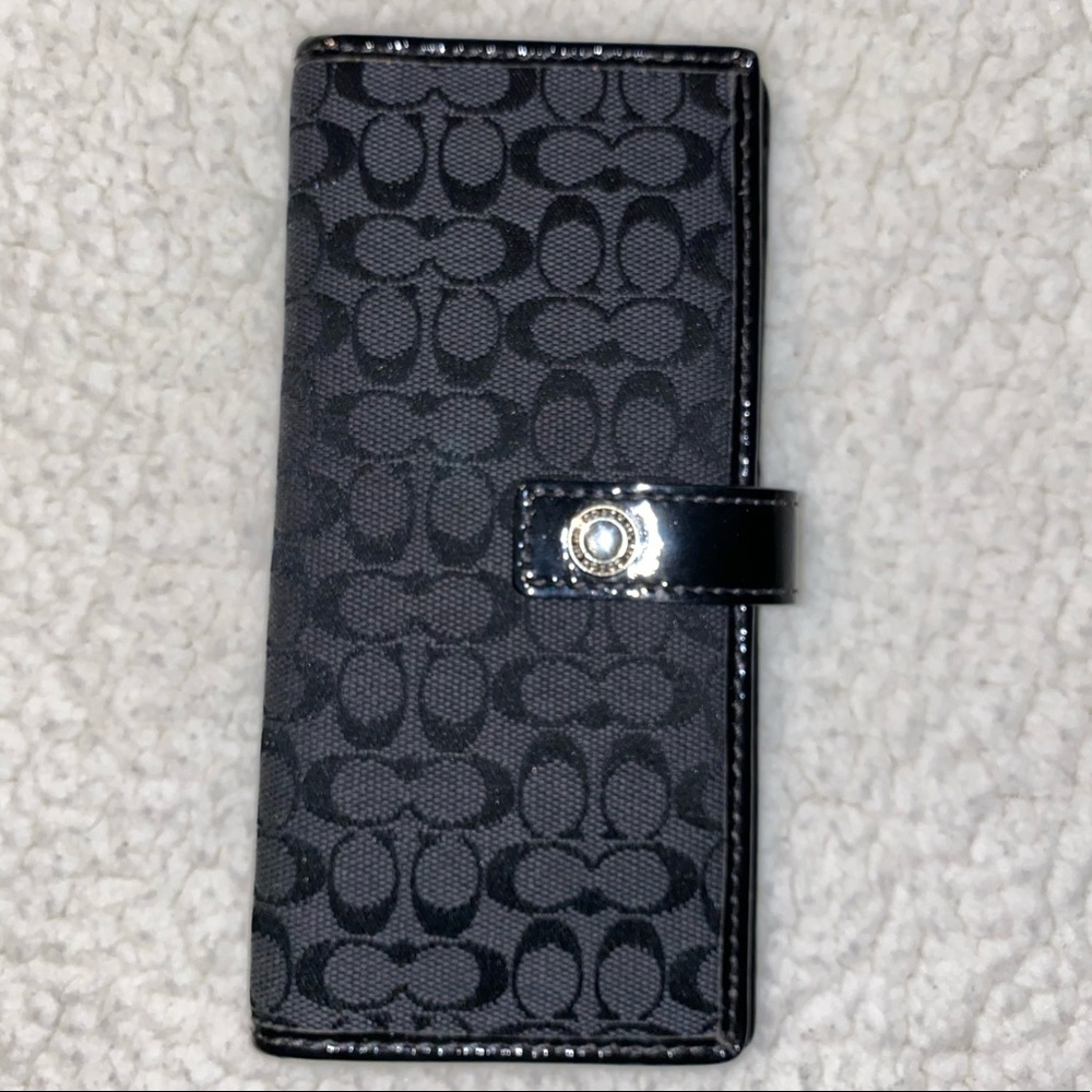 Coach- Black Wallet